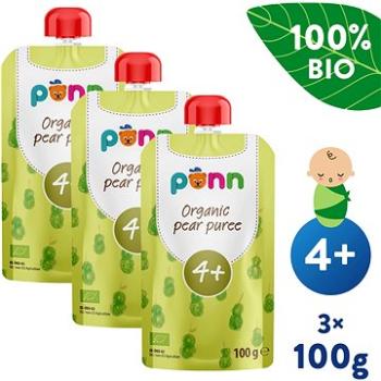 SALVEST Ponn BIO Hruška 100 % 3× 100 g (8594200260668)