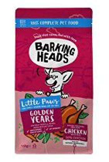 BARKING HEADS Little Paws Golden Years Chicken 1,5kg + 2 kapsičky ZADARMO