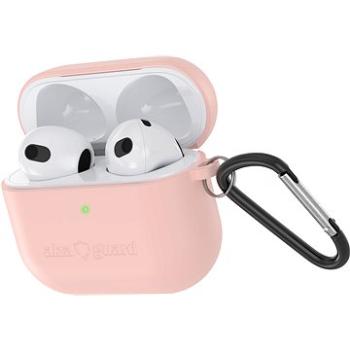 AlzaGuard Skinny Silicone Case na Airpods 2021 ružové (AGD-ACSS3P)
