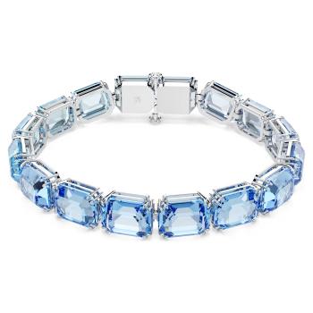 Swarovski Tenisový náramok s modrými krištáľmi Millenia 5694135