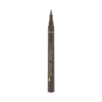 Catrice  On Point Eyebrow Pencil - 40 Dark Brown  Líčenie obočia Čierna