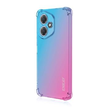ENKAY GRADIENT Ochranný kryt pre Honor 400 5G BLUE PINK