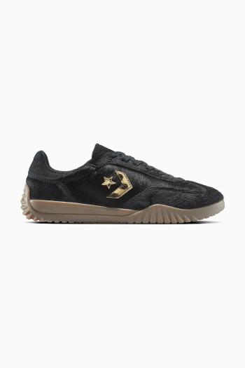 Kožené tenisky Converse Run Star Trainer čierna farba, A12761C