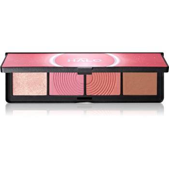 Smashbox Halo Sculpt + Glow Face Palette paletka rozjasňovačov a líceniek odtieň Pink Saturation 15,7 g