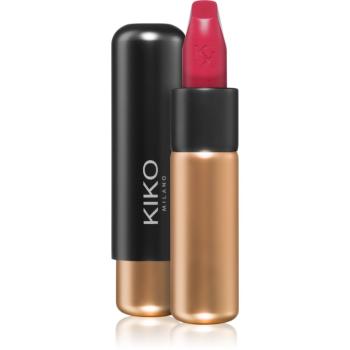 KIKO Milano Velvet Passion krémový rúž s matným efektom odtieň 345 Lacquer Red 3,5 g