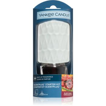 Yankee Candle Black Cherry elektrický difuzér + náhradná náplň