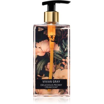Vivian Gray Delicious Peony Ošetrujúce tekuté mydlo na ruky 350 ml