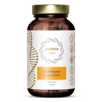 PURAVIA LABS Koenzým Q10 Booster 60 kapsúl