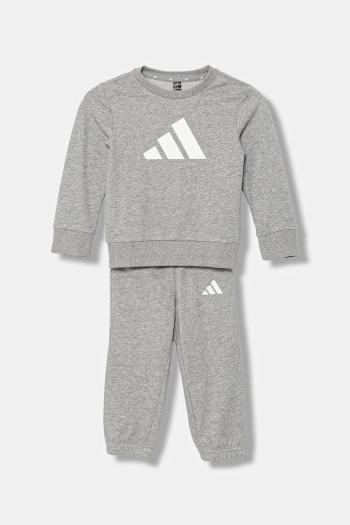 Detská tepláková súprava adidas šedá farba, JM0889