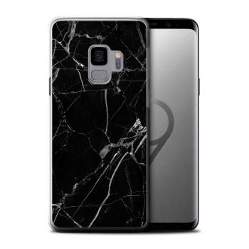 MY ART kryt Samsung Galaxy S9 BLACK MARBLE (142)