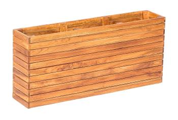 DEOKORK Záhradný teakový kvetináč FIORI III