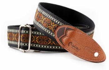 RightOnStraps Surf Gitarový pás Rider Brown