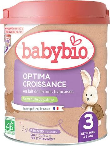 BABYBIO Optima 3 Batoľacie dojčenské bio mlieko 800 g