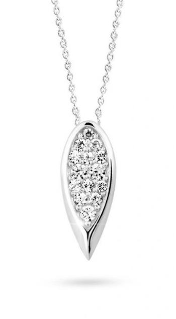 Cutie Jewellery Trblietavý prívesok z bieleho zlata Z3065-40-10-X-2