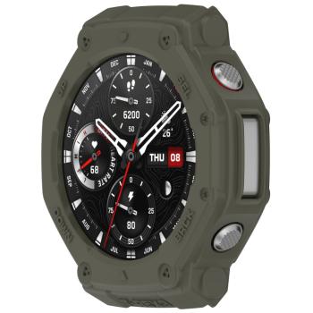 TPU HALF COVER Kryt pre Amazfit T-Rex 3 zelený