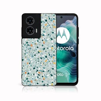 MY ART Ochranný kryt pre Motorola Moto G35 5G BLUE TERRAZZO (164)