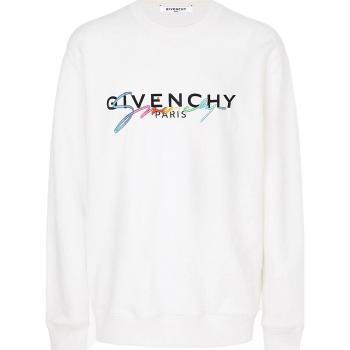 Givenchy  BMJ03C30AF  Mikiny Biela