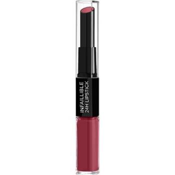 LORÉAL PARIS Infaillible 24H Lip Color 804 Metroproof Rose, rúž, 5,7 g (3600523999965)