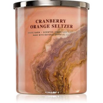 Bath & Body Works Cranberry Orange Seltzer vonná sviečka 227 g