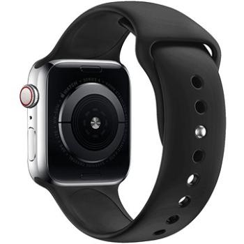 Eternico Essential pre Apple Watch 42mm / 44mm / 45mm solid black veľkosť S-M (APW-AWESSBKS-42)