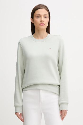 Mikina Tommy Jeans ružová farba, jednofarebná, DW0DW19959