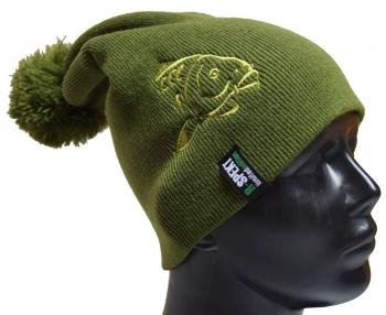 R-spekt čiapka pompom beanie khaki