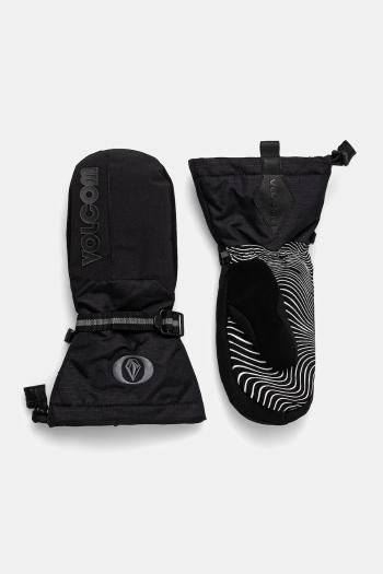 Rukavice Volcom Millicent čierna farba, J6852506