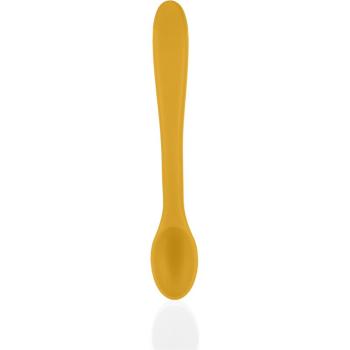 Zopa Silicone Spoon lyžička 6 m+ Mustard Yellow 1 ks