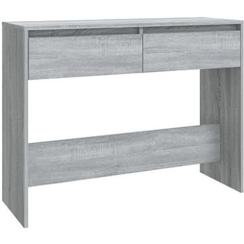 SHUMEE sivý, sonoma 100 × 35 × 76,5 cm drevotrieska (813036)