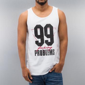 Dangerous DNGRS 99 Problems Tank Top White - S