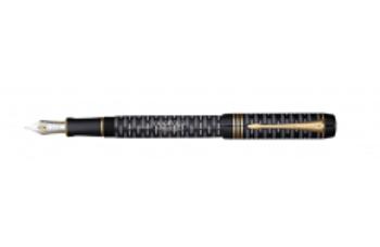 Parker 1502/8133547 Royal Duofold 100th LE Black GT, plniace pero