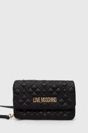 Kabelka Love Moschino čierna farba, JC4097PP1LLA0000