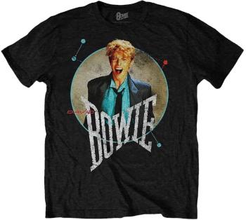 David Bowie Tričko Circle Scream Unisex Black M