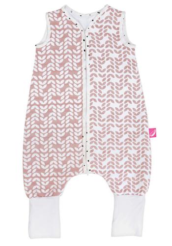 MOTHERHOOD Vak spací mušelínový s nohavicami Pink Classics 12-18m 0,5 tog