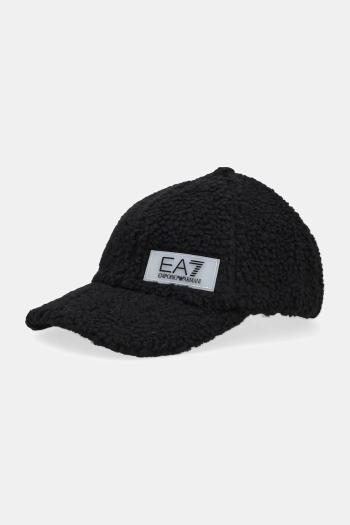 Šiltovka EA7 Emporio Armani čierna farba, AF16077.7W000710