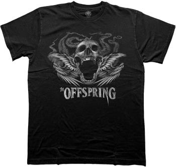 The Offspring Tričko Feathered Winged Skull Unisex Black L