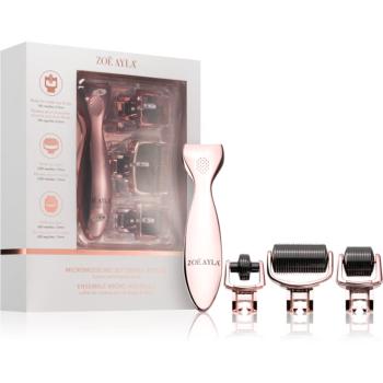 Zoë Ayla Micro-Needling Derma Roller Set mikroihličkový aplikátor na tvár a telo