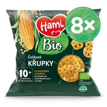 8x HAMI BIO Chrumky šošovicové s lahodnou kukuricou 20 g, 10+