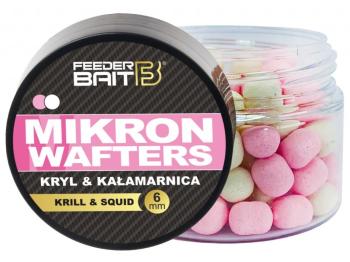 Feederbait mikron wafters 4x6 mm 25 ml - krill & squid