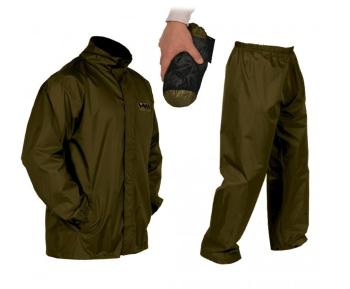 Vass nepromokavý komplet vass-tex w/p breathable jacket & trouser khaki - s