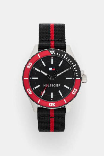 Hodinky Tommy Hilfiger pánske, červená farba, 1792010