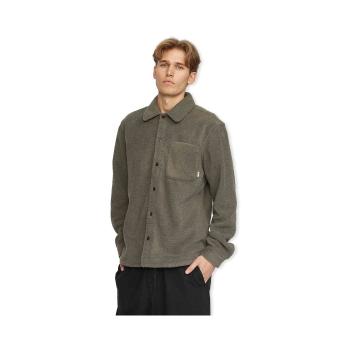 Rvlt Revolution  Fleece Overshirt 3118 - Grey  Košele s dlhým rukávom Šedá