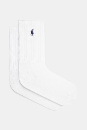 Ponožky Polo Ralph Lauren dámske, biela farba, 455846847