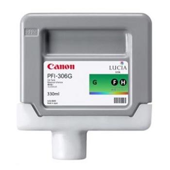 CANON PFI-306 - originálna cartridge, zelená, 330ml