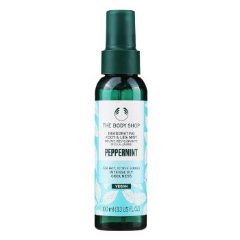 The Body Shop Povzbudzujúci sprej na nohy Peppermint (Invigorating Foot & Leg Mist) 100 ml