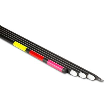 Mikbaits Tyčová bójka černá - šroubovací spoje 5m,Mikbaits Tyčová bójka černá - šroubovací spoje 5m