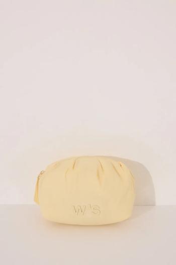 Kozmetická taška women'secret žltá farba, 4849264