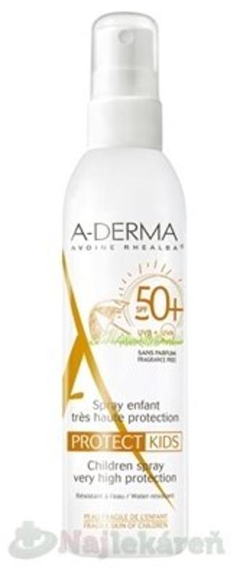 A-DERMA PROTECT KIDS sprej pre deti SPF50+ 200ml