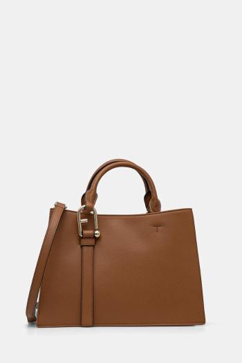 Kožená kabelka Furla hnedá farba, WB01336 BX2045 RY000