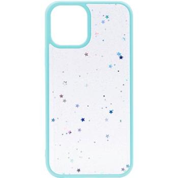 iWill Clear Glitter Star Phone Case pre iPhone 13 mini Blue (DIP888-21)